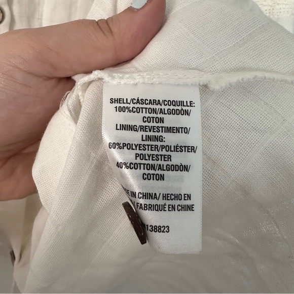 NWT! Idyllwind (L) Utopia Gauze Midi Dress White Lace Flutter Skirt Western Vibe - Picture 7 of 10